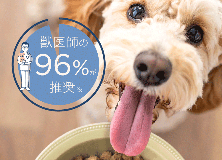 獣医師の96％が推奨※